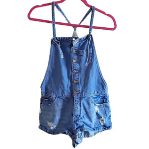 Zara Denim Dungarees US S